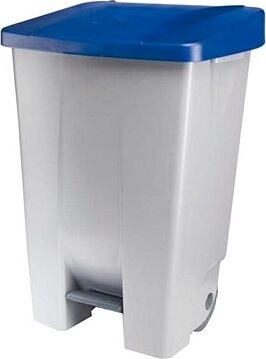 Gastro Odpadkový kôš nášľapný 80 l, sivá/modrá