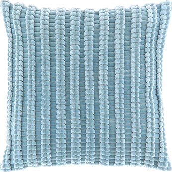 TEXTILOMANIE Dekoračný vankúšik Dolf 45 × 45 cm, modrý