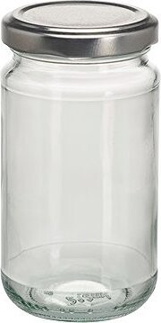 Gastro Zaváracie poháre so strieborným viečkom 212 ml, TO53, 6 ks