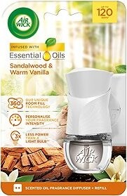 AIR WICK Electric komplet Sandalwood, Warm Vanilla 19 ml