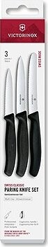 Victorinox Súprava nožov na zeleninu 3 ks – čierna