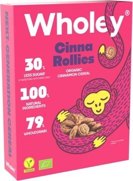 Wholey Cinna rollies cereálie BIO 275 g