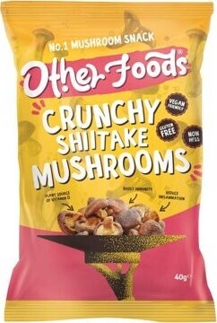 Other foods Chrumkavé shiitake hubové chipsy 40 g
