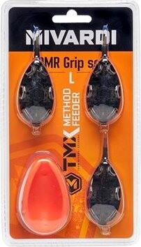 Mivardi sada kŕmidiel Method Feeder set QMR Grip L (30 g + 40 g + 50 g + mould)