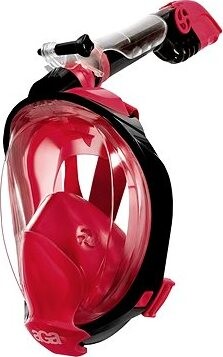 Aga Celotvárová šnorchlovacia maska S/M DS1132 červená