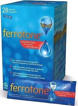 Ferrotone 100% přírodní zdroj železa 14 × 20 ml