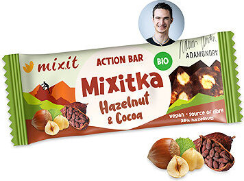 Mixit Action BIO Mixitka Adama Ondra – Lieskový oriešok a kakao