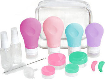 Kufryplus Cestovná sada fľaštičiek a nádobiek XND32