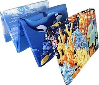 Kaptan Lehátko plážové, skládací - motiv mořský svět