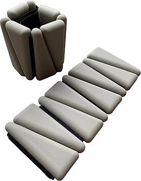 Sharp Shape Silikonové závaží 2 × 0,5kg Moonstone béžové