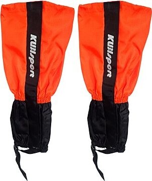 KUBIsport Turistický návlek komfortný 1 pár čierno-oranžový