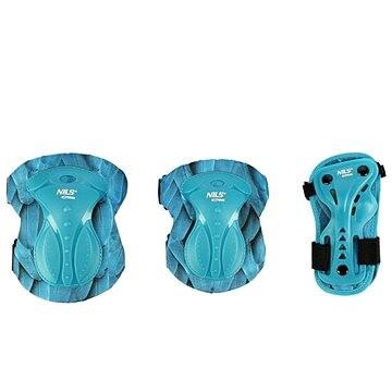 Nils Extreme H727 tyrkysová súprava chráničov veľkosť L