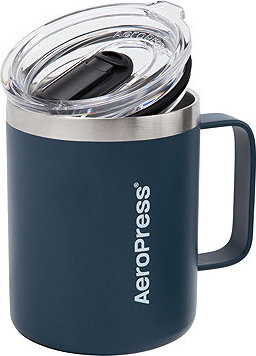 AeroPress Travel coffee mug modrý