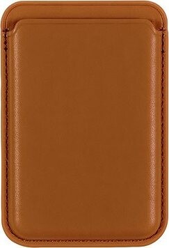 AlzaGuard PU Leather Card Wallet Compatible with Magsafe hnědá