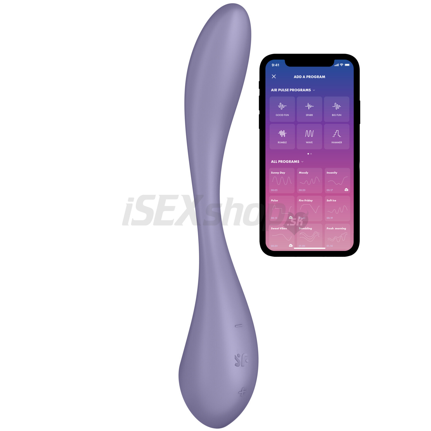 Satisfyer G-spot Flex 5 smart rechargeable G-spot purple
