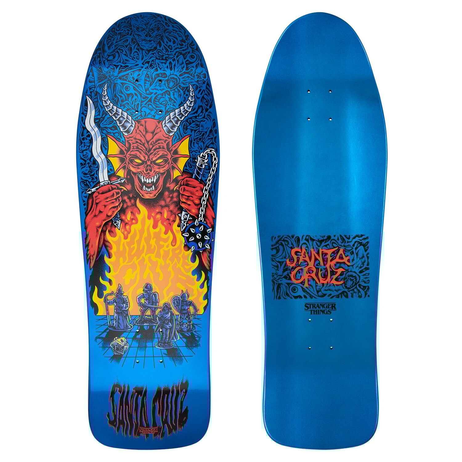 Santa Cruz Skateboards Stranger Things Knox Hellfire Pit 10.07