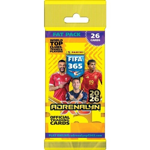 Panini FIFA 365 2025/2026 - ADRENALYN Karty - Fatpack