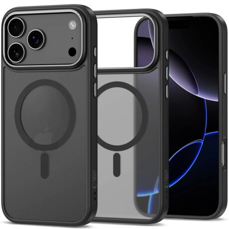 Tech-Protect CamEdge MagSafe kryt na iPhone 17 Pro, čierny