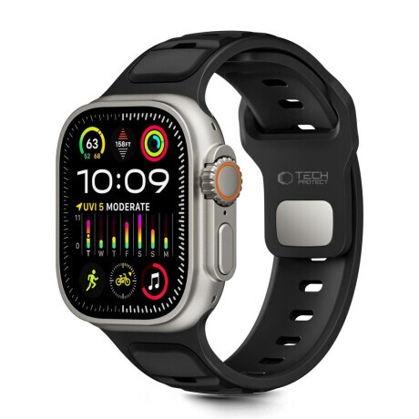 Tech-Protect Iconband Line remienok na Apple Watch 44/45/46/49mm, black
