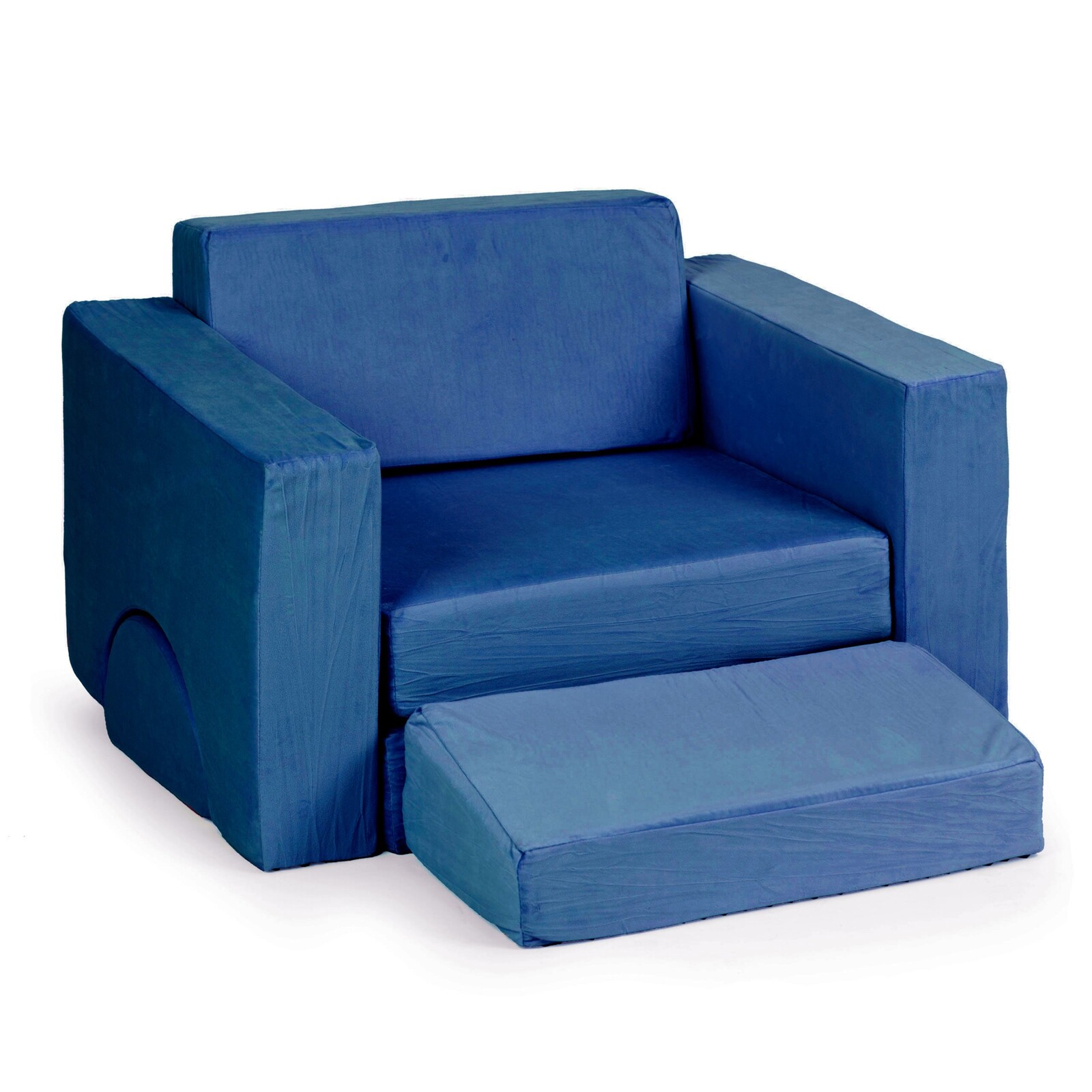 Dětské modulární křeslo DIY modré