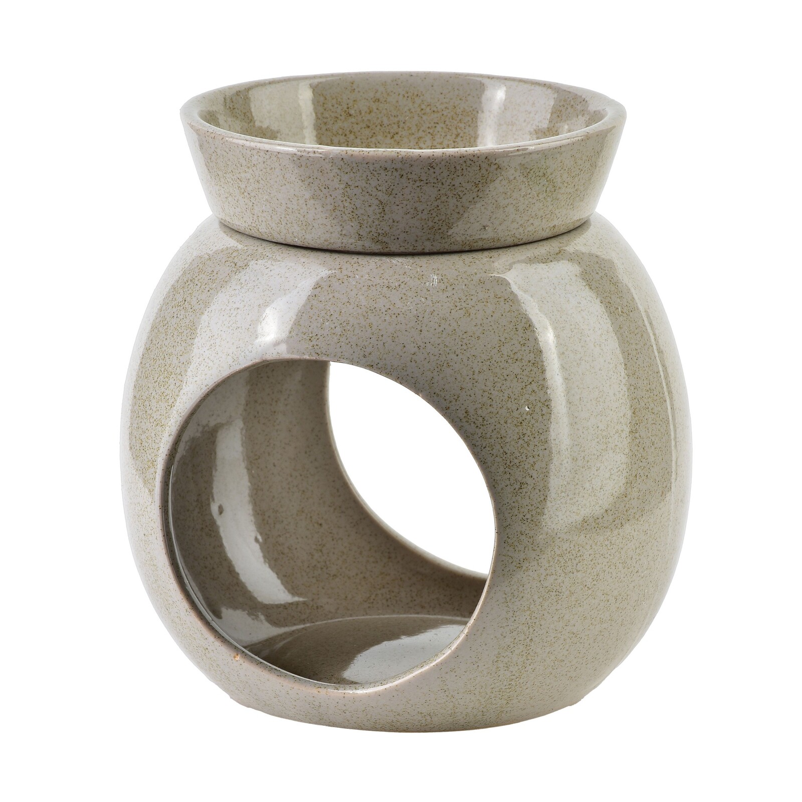 Keramická aroma lampa LULUO 12,5 cm béžová