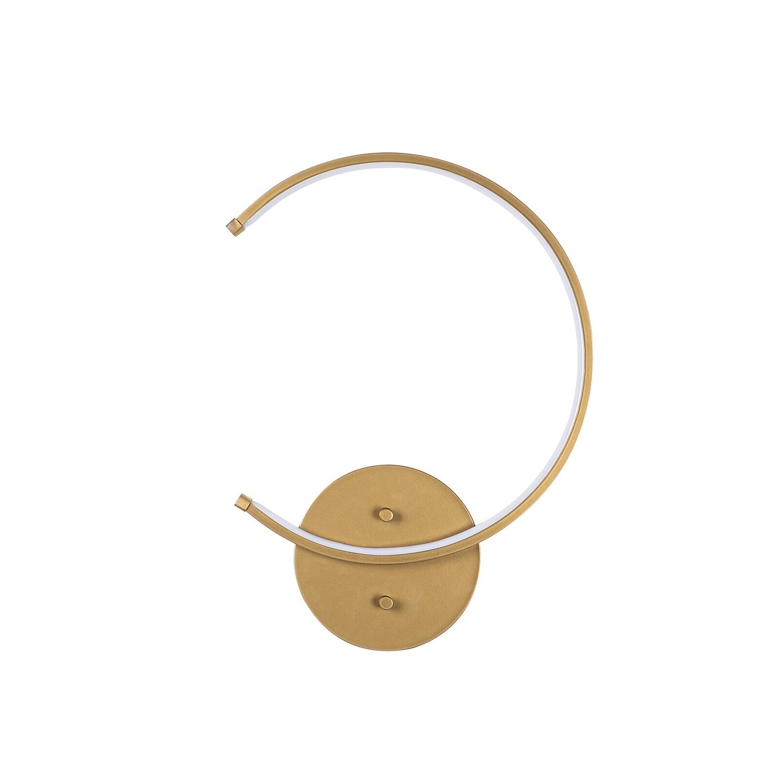 Nástěnné LED svítidlo Moon zlaté