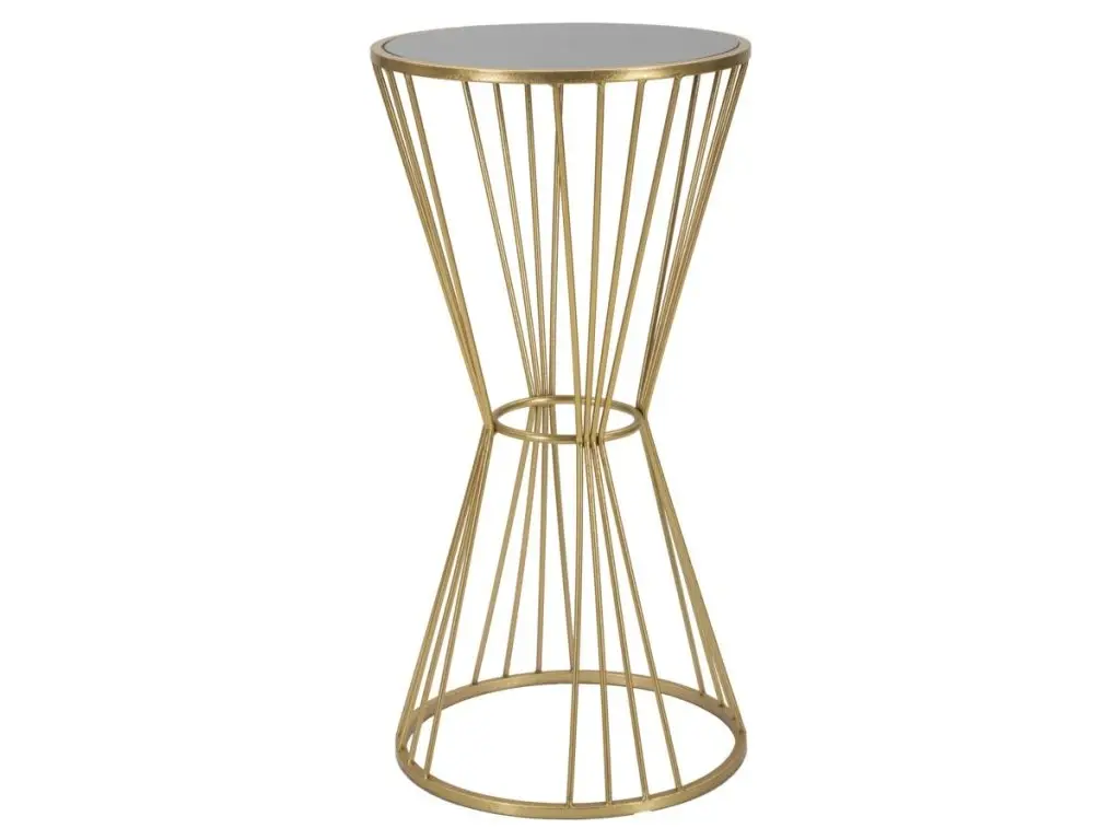 Odkládací stolek Super 40 cm zlatý