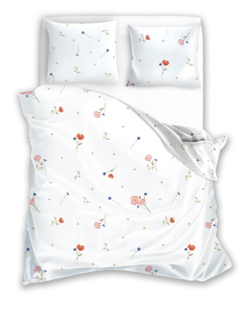 Povlečení z mikrovlákna SATYN 013 160x200 cm + 2x 70x80 cm bílé