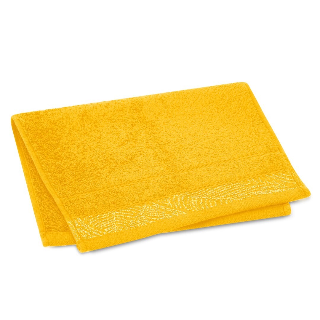 Ručník BELLIS klasický styl žlutý