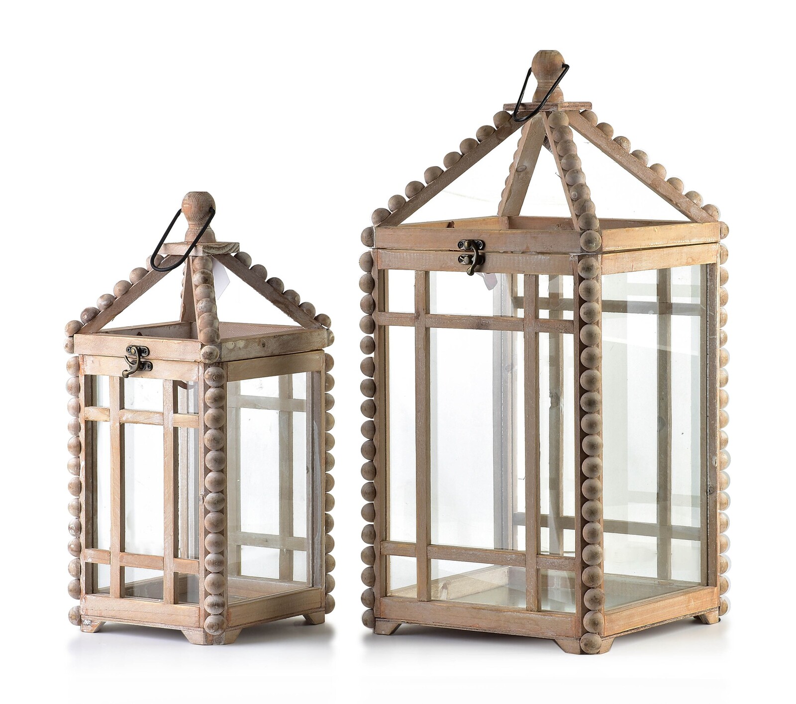 Sada 2 ks luceren LOKKE Lulua XL+L béžová