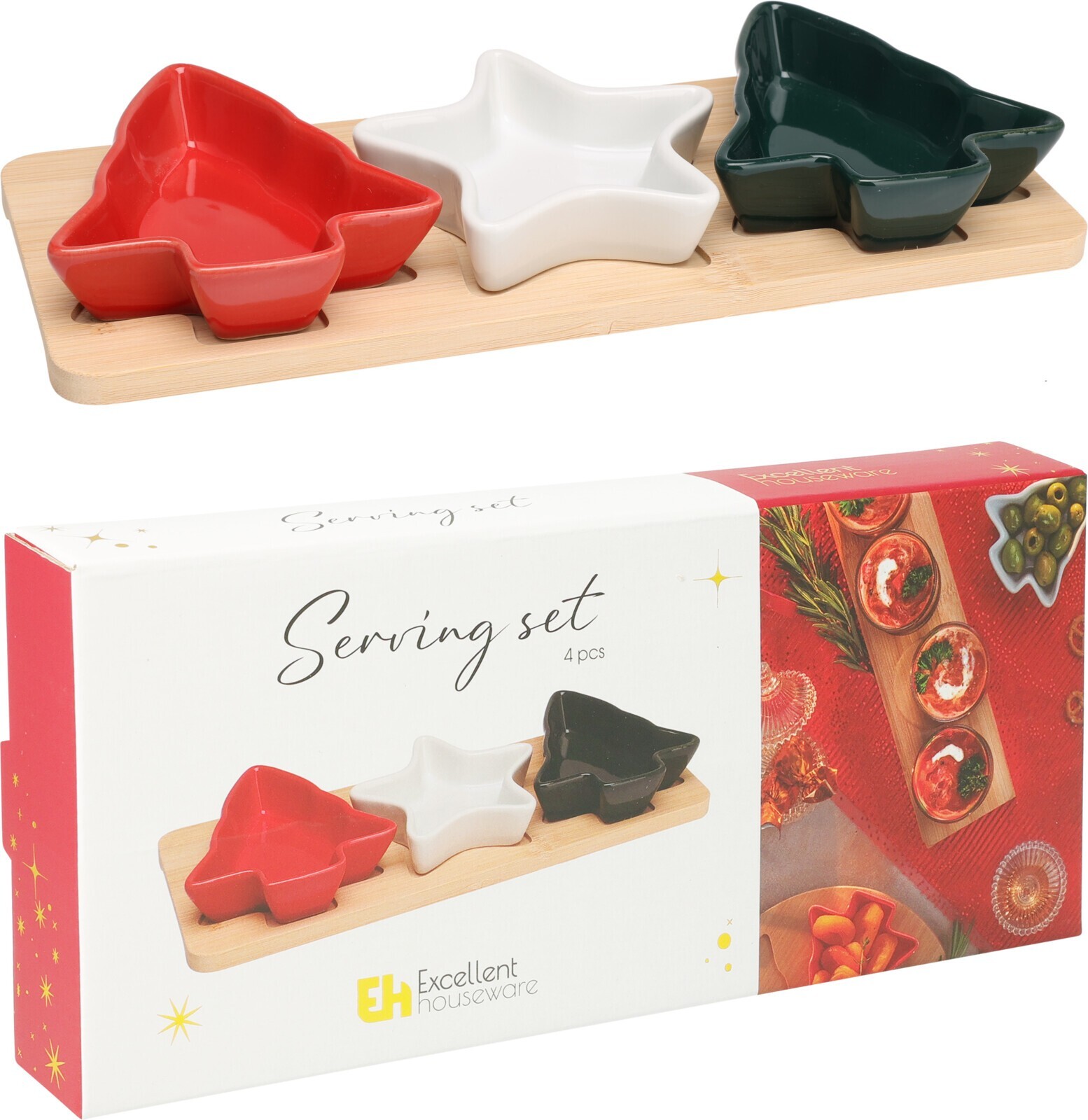 Sada servírovacích misek Bodle vícebarevná