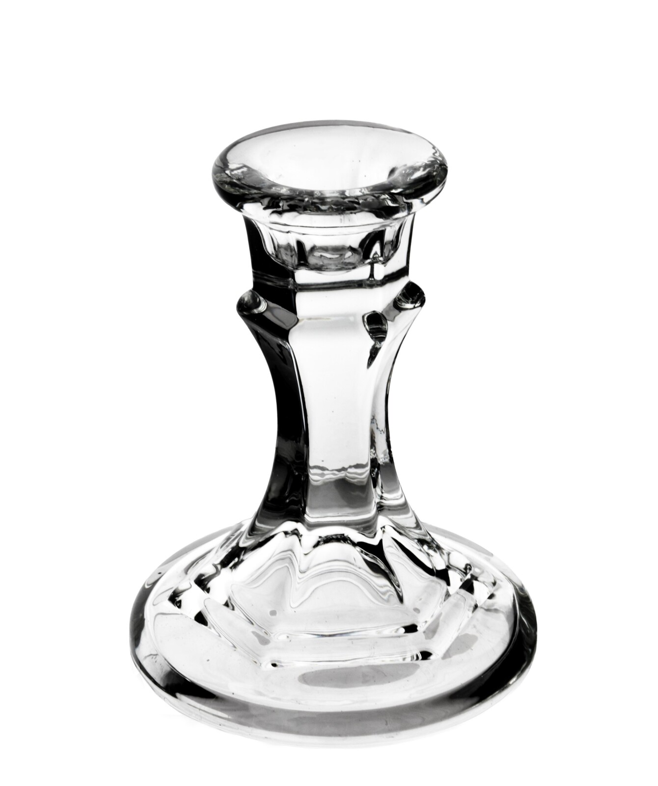 Skleněný svícen PATRICIA I. 8x10,5 cm čirý