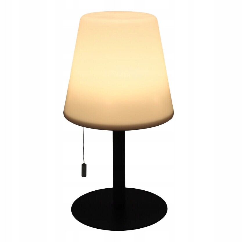 Stolní LED lampa Mikah teplá bílá/černá