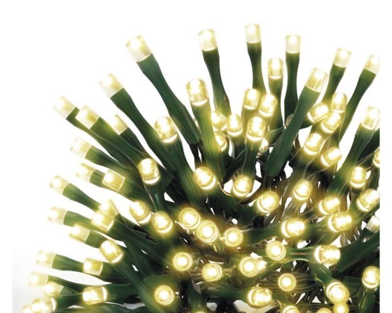 Vánoční LED světelný řetěz s časovačem Spirit 5000 cm teplý bílý