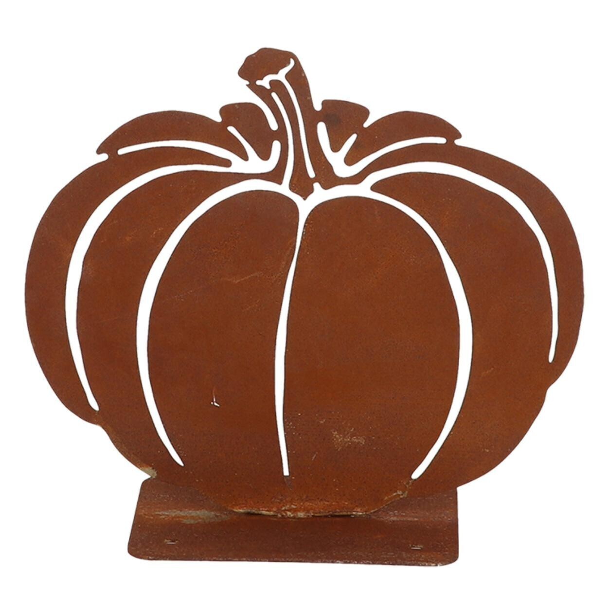 Zahradní kovová dekorace PUMPIE I. hnědá