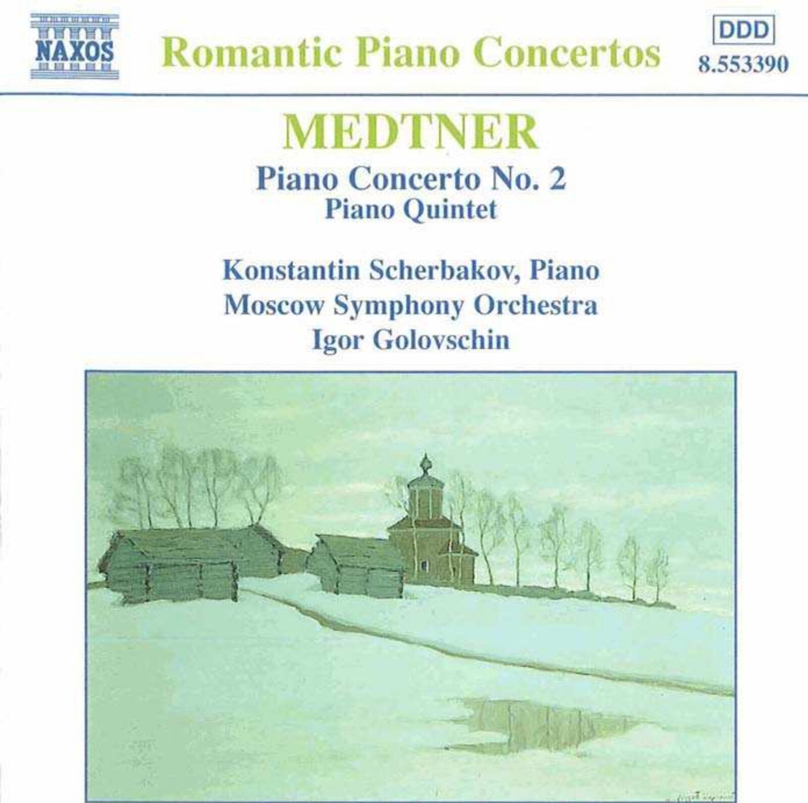Nikolai Medtner, PIANO CONCERTO 2, CD