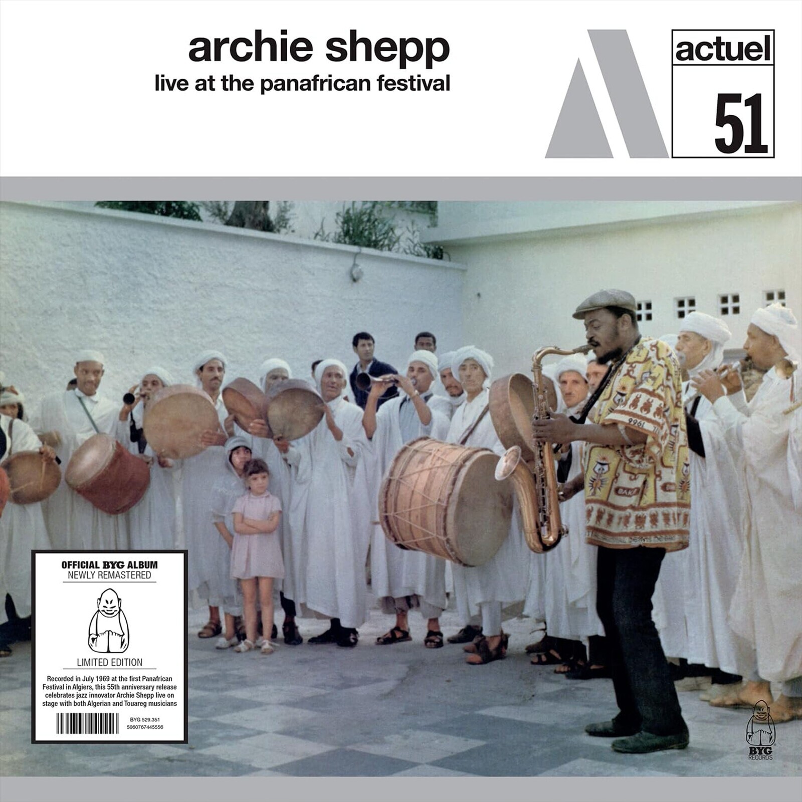 Archie Shepp, LIVE AT THE PAN-AFRICAN FESTIVAL, CD