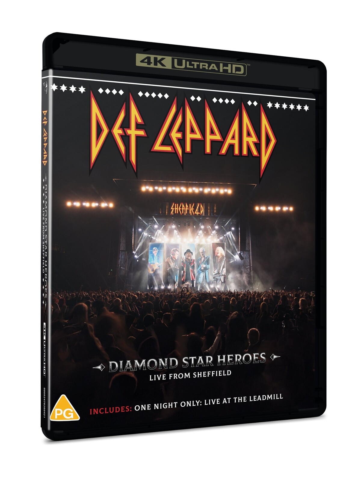 Def Leppard, DIAMOND STAR HEROES LIVE.., Blu-ray