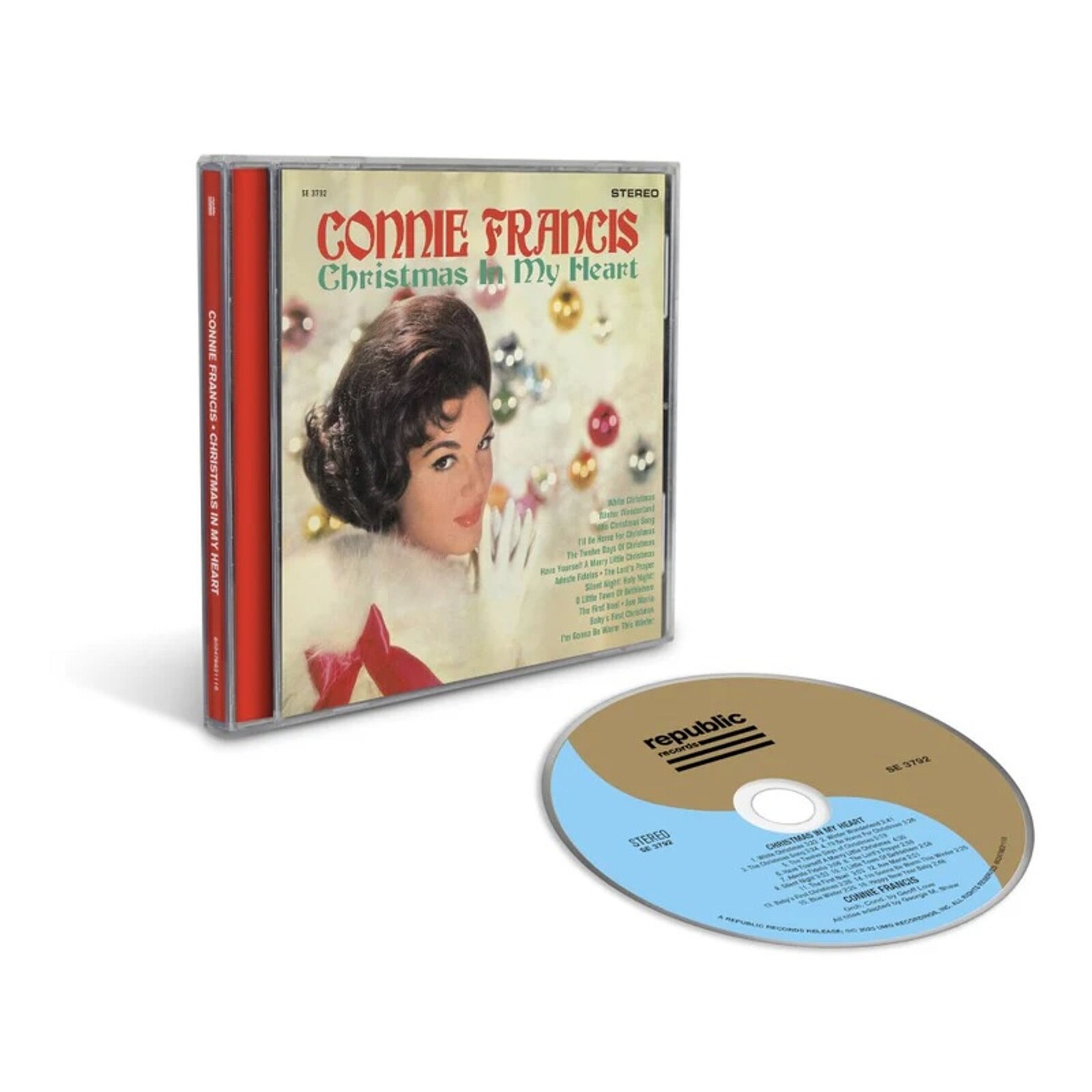 Connie Francis, CHRISTMAS IN MY HEART, CD