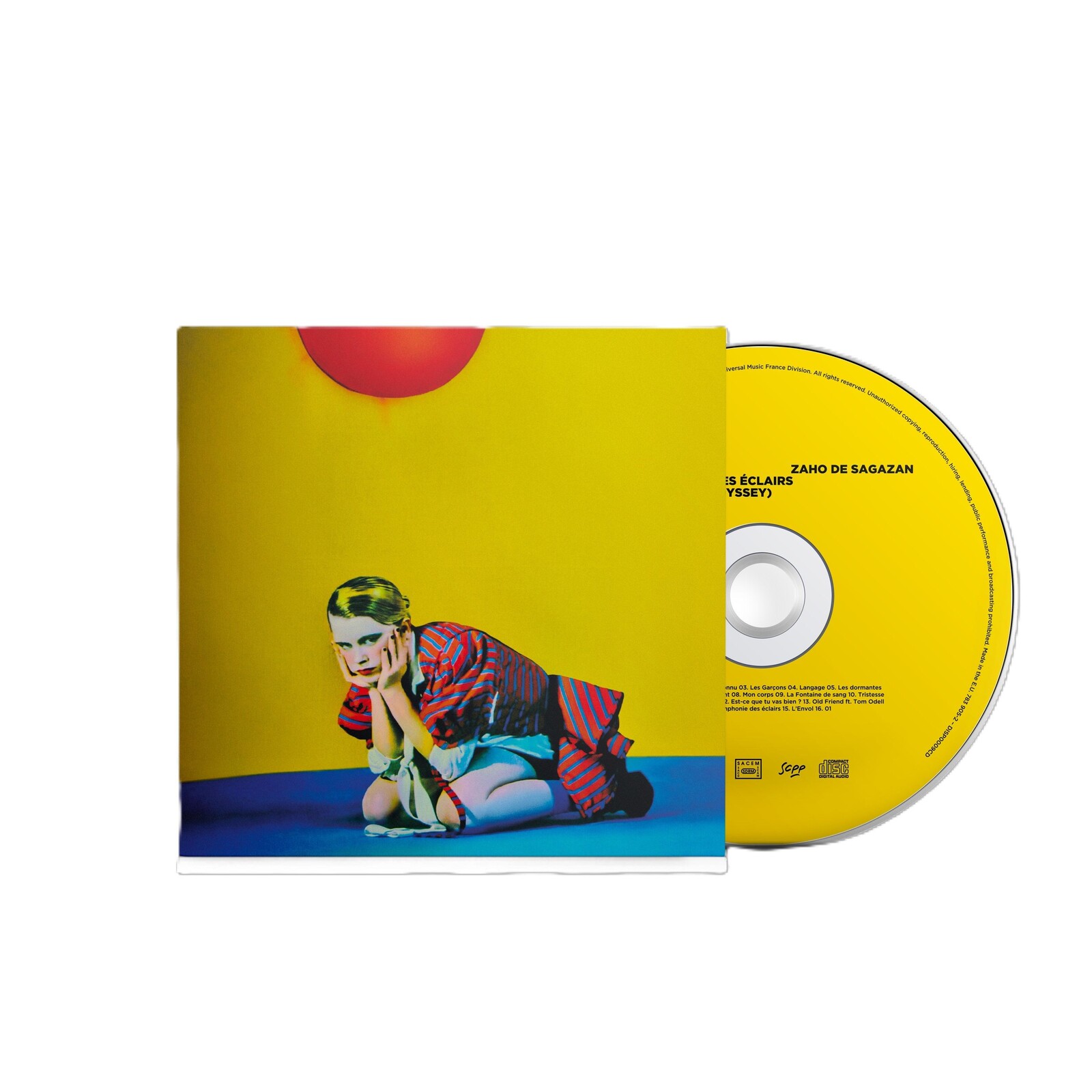 Zaho de Sagazan, LA SYMPHONIE DES ECLAIRS (ORCHESTRAL ODYSSEY), CD