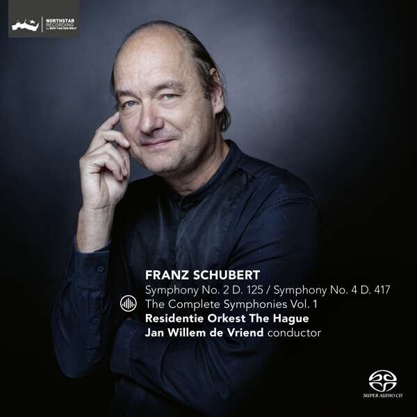 Residentie Orkest The Hague, SCHUBERT: COMPLETE SYMPHONIES VOL.1: SYMPHONY NO.2 & NO.4, CD