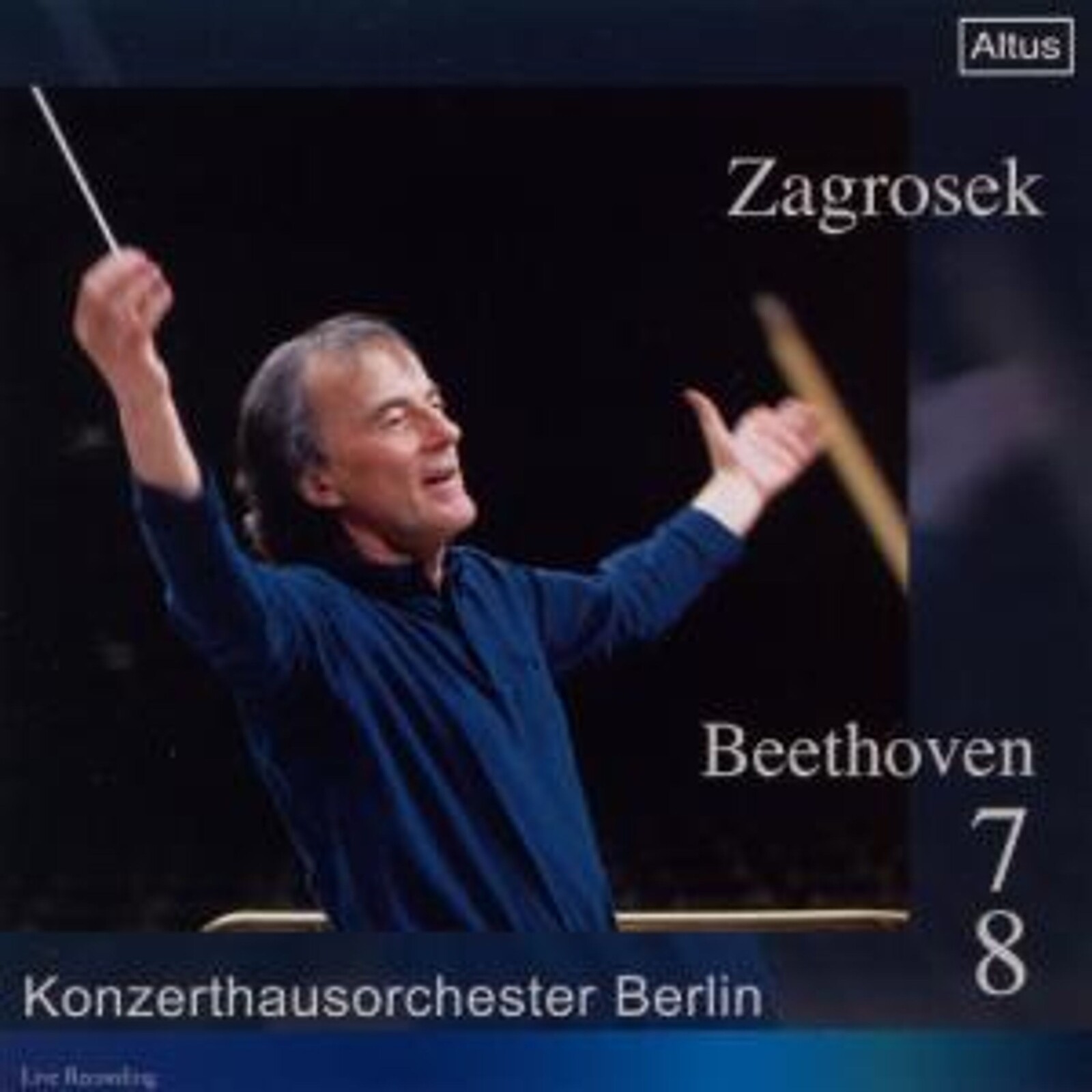 Konzerthausorchester Berlin, BEETHOVEN: SYMPHONIES NOS. 7 & 8, CD
