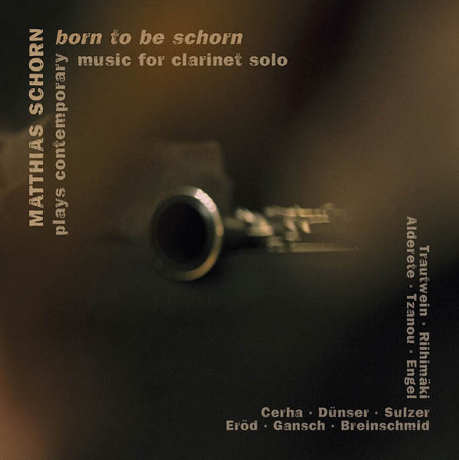Matthias Schorn, BORN TO BE SCHORN, CD
