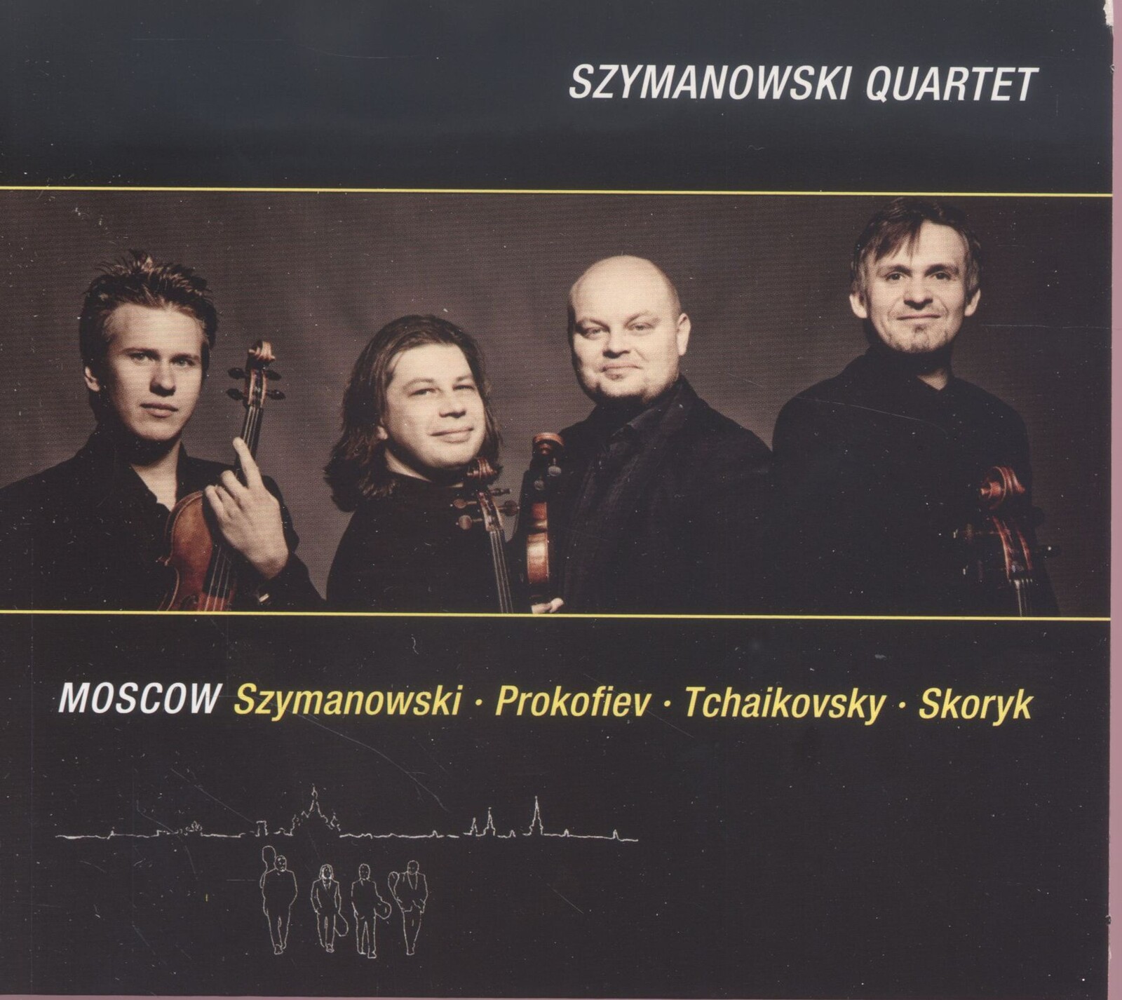 Szymanowski Quartet, MOSCOW, CD