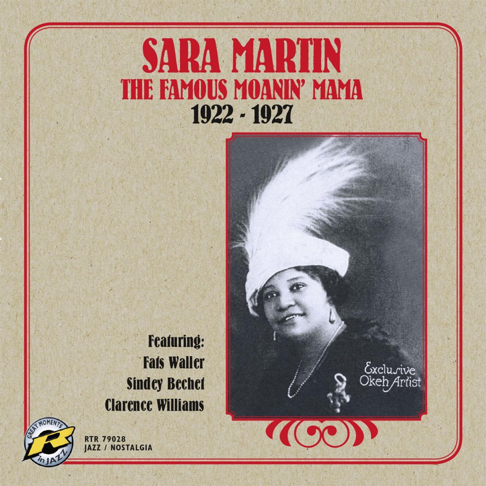 Sara Martin, FAMOUS MOANIN' MAMA, CD
