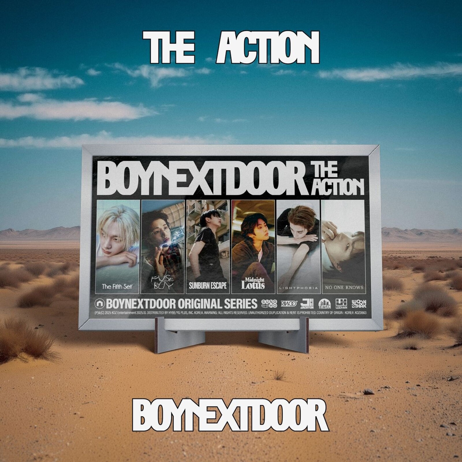 BoyNextDoor, 5TH EP THE ACTION FRAME V., CD
