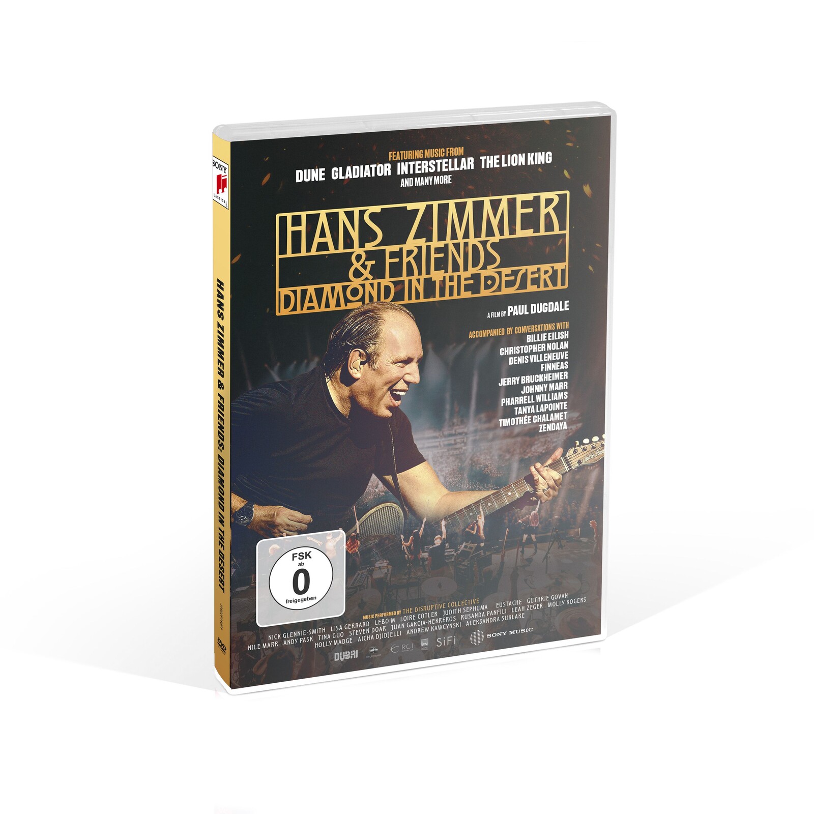 Hans Zimmer, Hans Zimmer Live - Diamond In the Desert, DVD