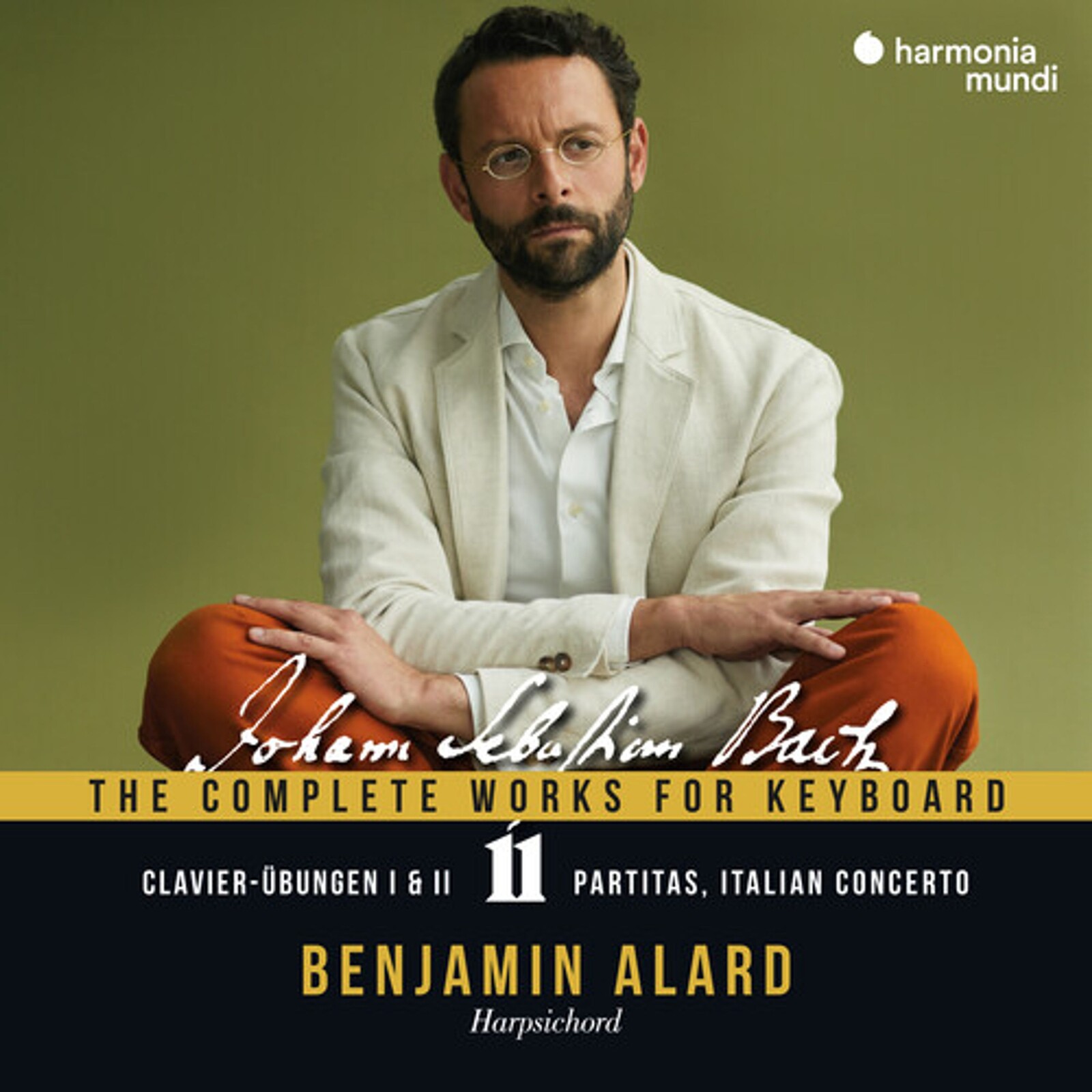 Benjamin Alard, J.S. BACH: THE COMPLETE WORKS FOR KEYBOARD VOL. 11, CD