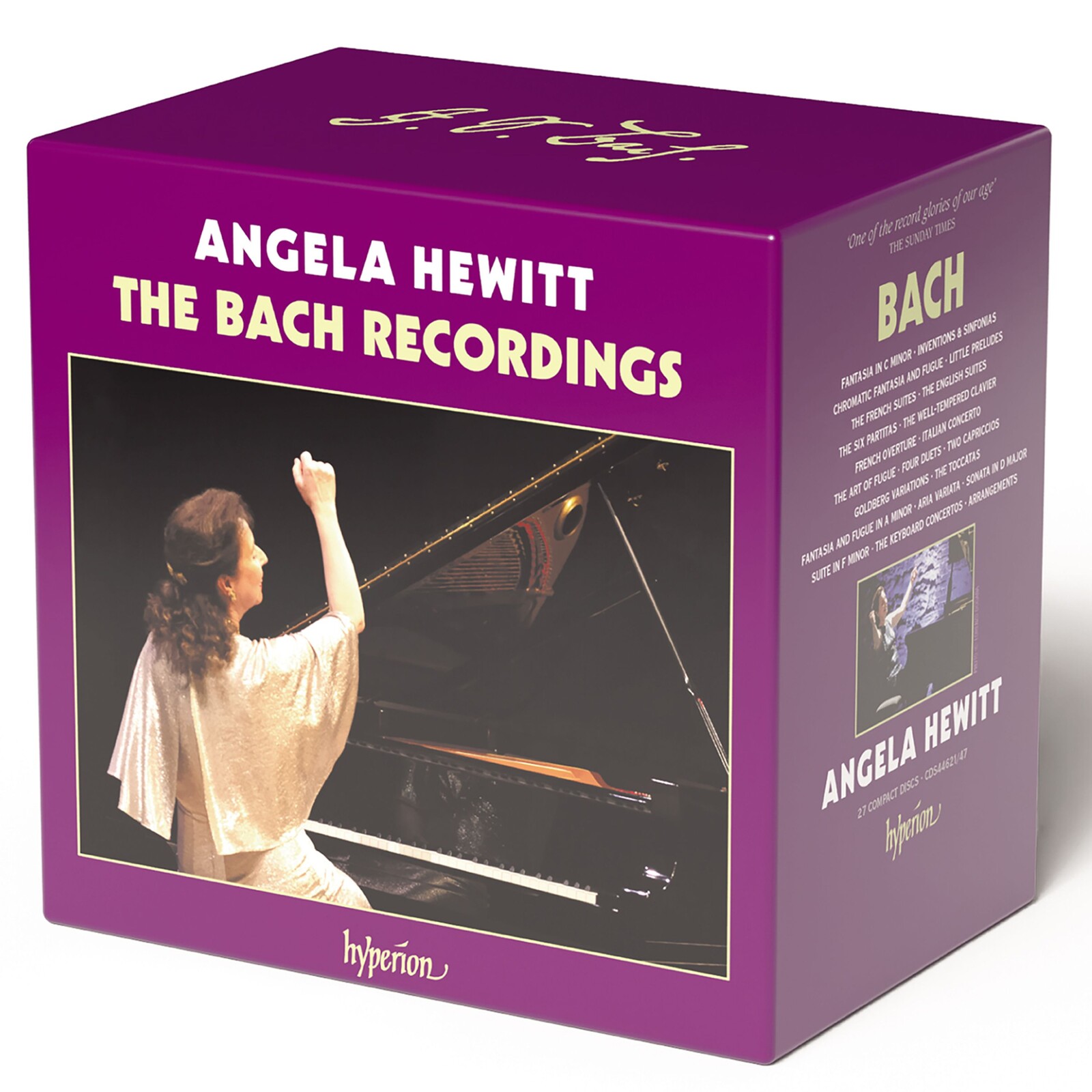 Angela Hewitt, ANGELA HEWITT PLAYS BACH, CD