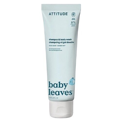 Detský šampón a mydlo ATTITUDE Baby leaves Good night 240ml